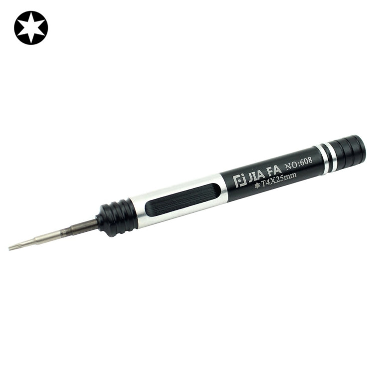 JIAFA JF-608-T4 Torx T4 cacciavite per riparazione telefono cellulare (nero), T4 Torx JIAFA JF-608-T4 Torx T4 cacciavite per riparazione telefono cellulare (nero), T4 Torx
